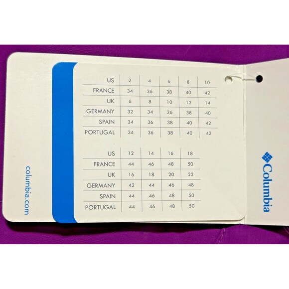 Columbia Waterproof Insulated Ski Pants XL Purple Skiing Snowcore Cozy Utility - Picture 9 of 9